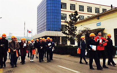 山东16家新闻媒体单位对我公司联合采访